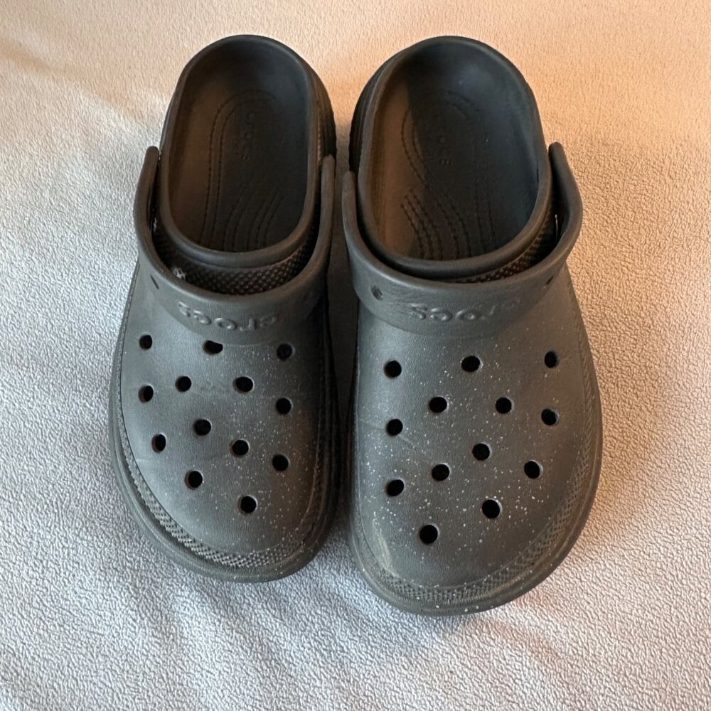 Crocs Stomp Clog Platform Womens 10 Limited Edition‎ Discontinued Platform FLAW - Picture 6 of 8